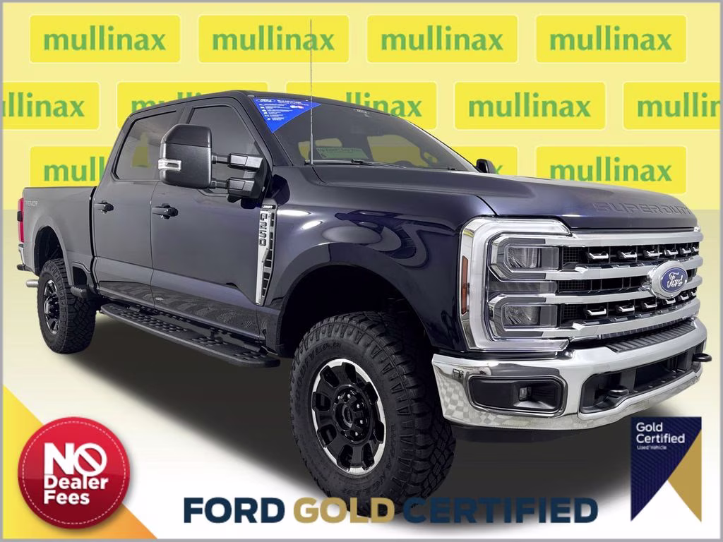 2025 Blue Metallic Ford Super Duty F-250 SRW Lariat 4X4 Truck