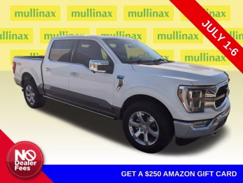 2023 Star White Metallic Tri-Coat Ford F-150 King Ranch 4X4 Truck