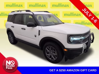 2025 Oxford White Ford Bronco Sport Big Bend 4X4 SUV