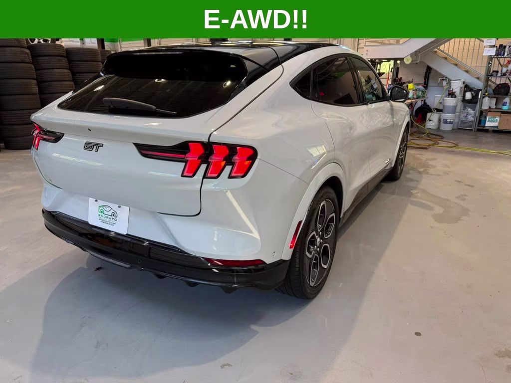 2023 White Metallic Ford Mustang Mach-E GT AWD SUV