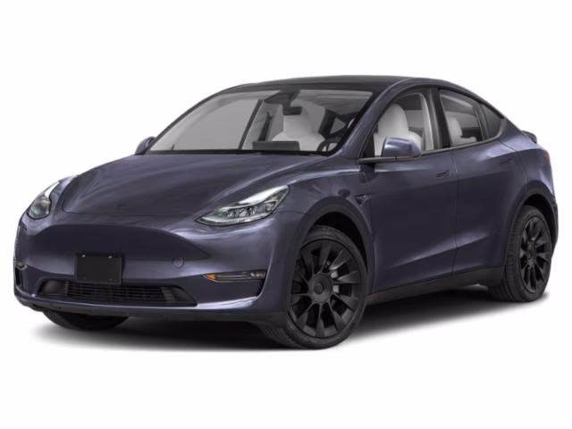 2024 Gray Tesla Model Y Long Range AWD SUV