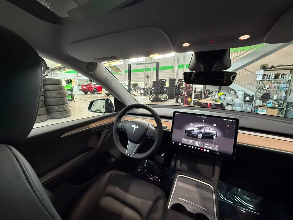 2024 Stealth Gray Tesla Model Y Long Range AWD SUV