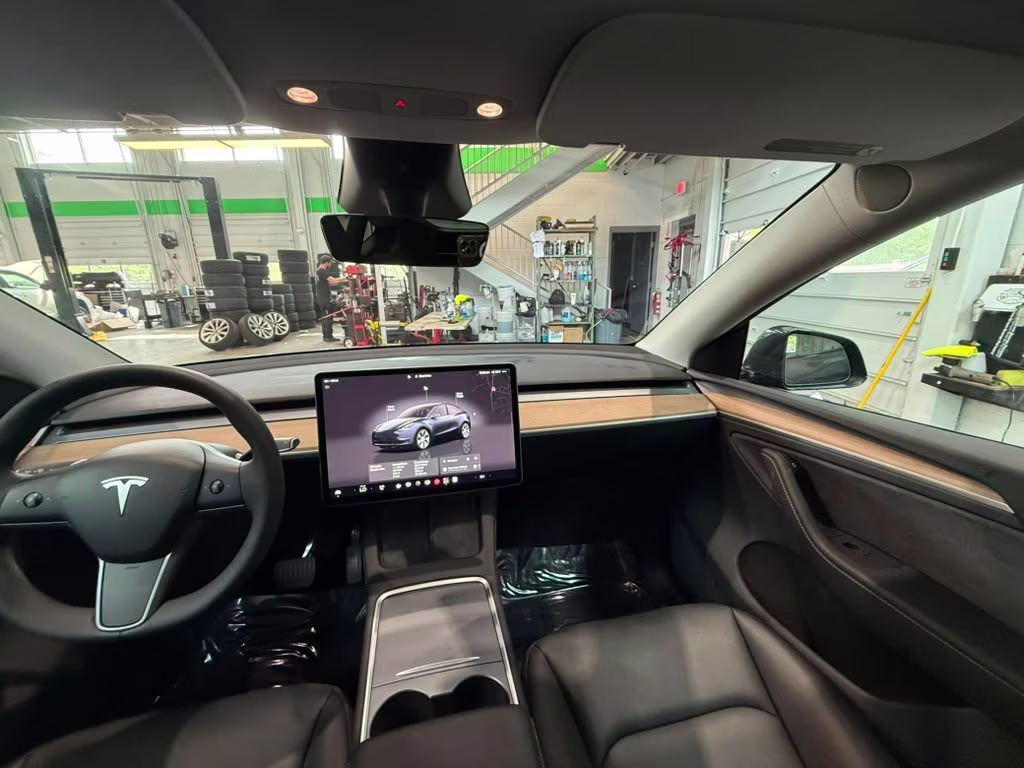 2024 Stealth Gray Tesla Model Y Long Range AWD SUV