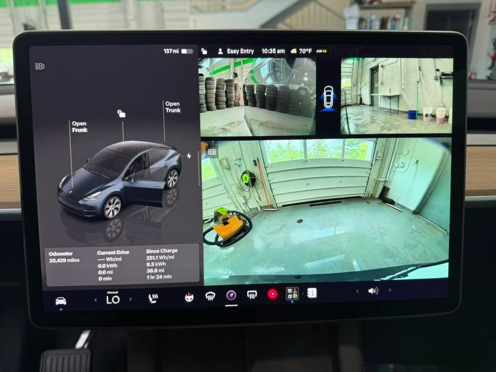 2024 Stealth Gray Tesla Model Y Long Range AWD SUV