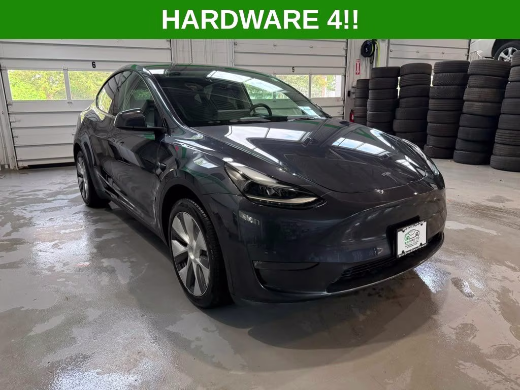 2024 Stealth Gray Tesla Model Y Long Range AWD SUV