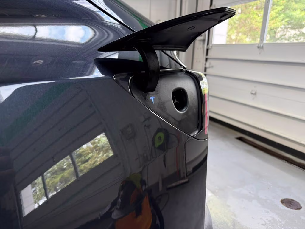2024 Stealth Gray Tesla Model Y Long Range AWD SUV