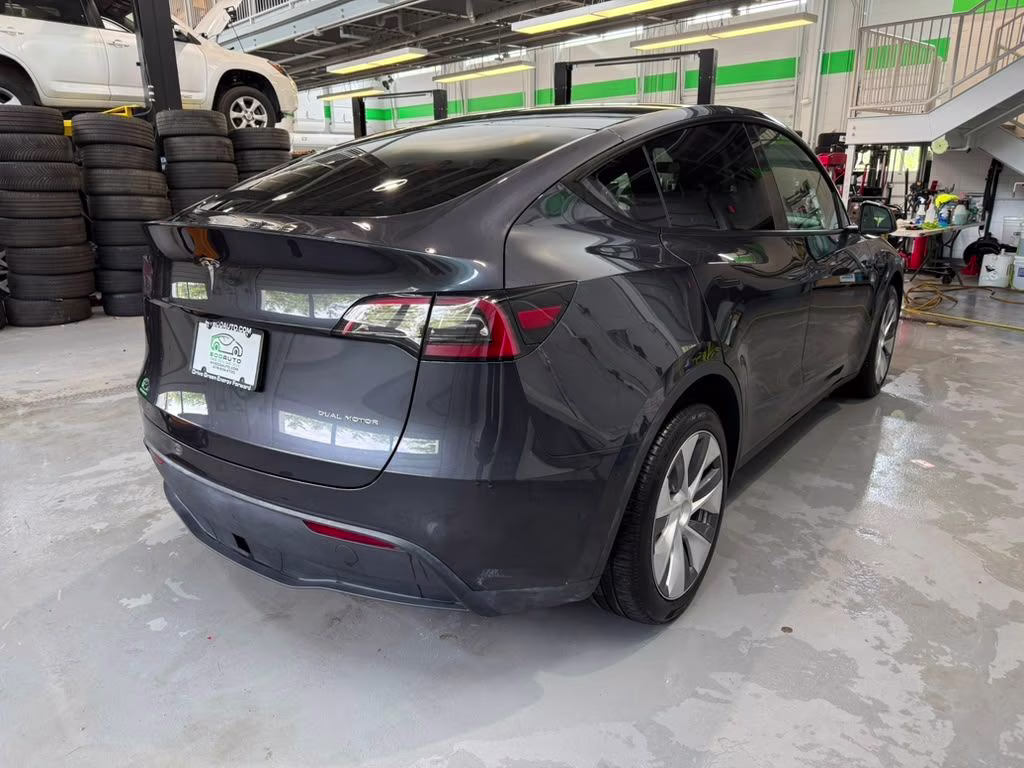 2024 Stealth Gray Tesla Model Y Long Range AWD SUV