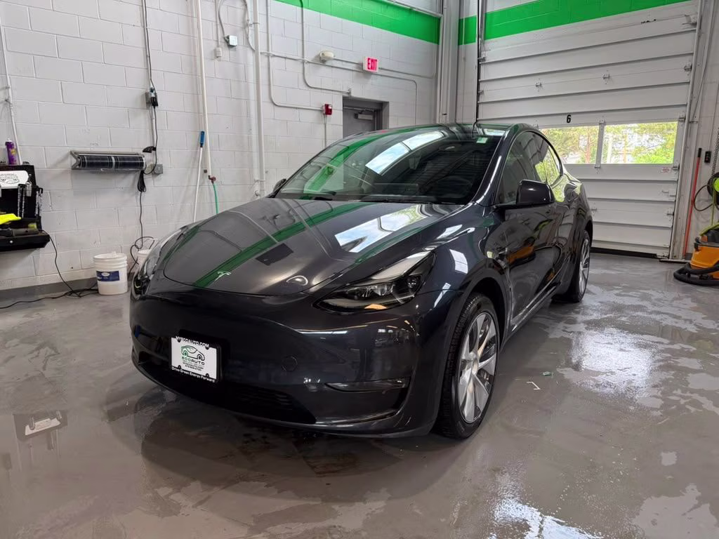 2024 Stealth Gray Tesla Model Y Long Range AWD SUV
