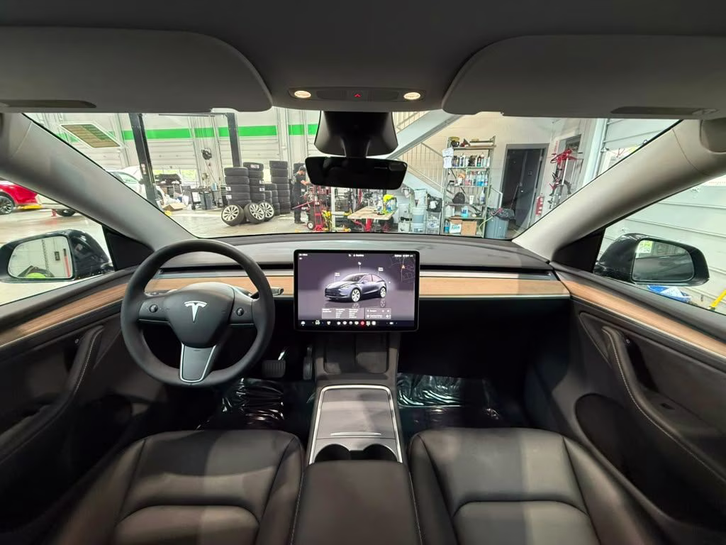 2024 Stealth Gray Tesla Model Y Long Range AWD SUV