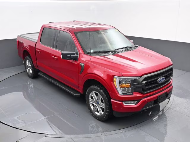 2022 Red Ford F-150 XLT 4X4 Truck