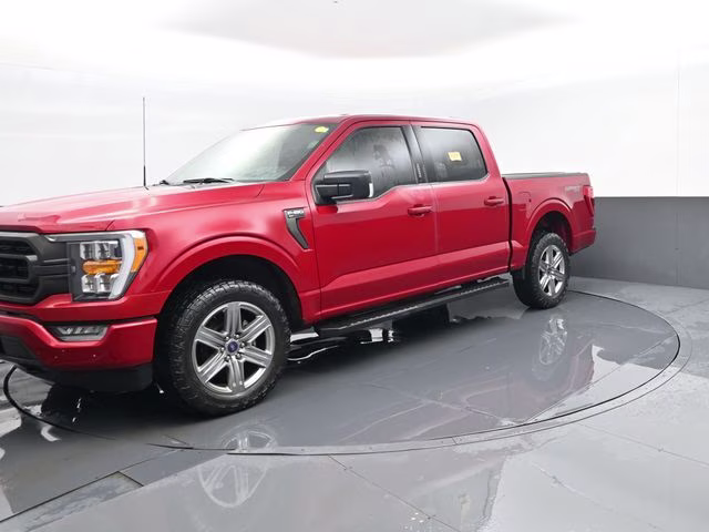 2022 Red Ford F-150 XLT 4X4 Truck