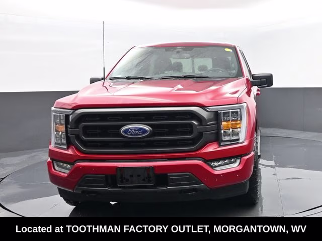 2022 Red Ford F-150 XLT 4X4 Truck