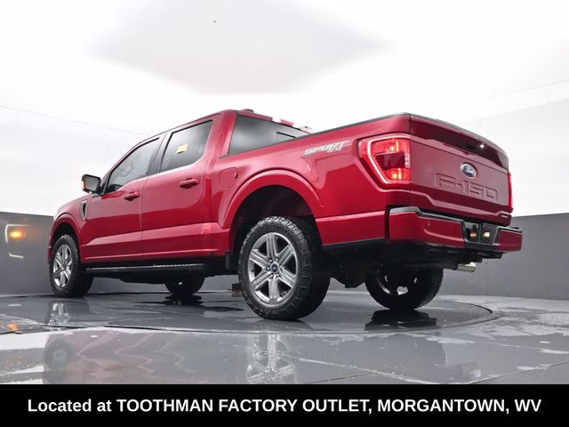 2022 Red Ford F-150 XLT 4X4 Truck