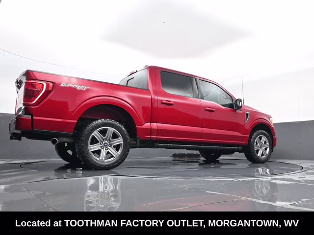 2022 Red Ford F-150 XLT 4X4 Truck