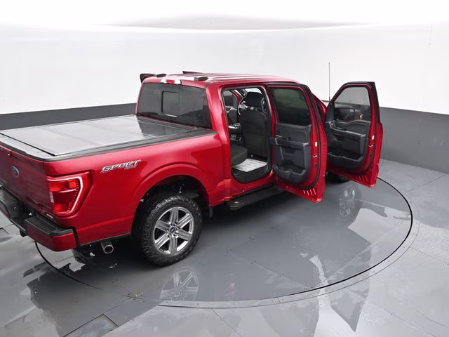 2022 Red Ford F-150 XLT 4X4 Truck