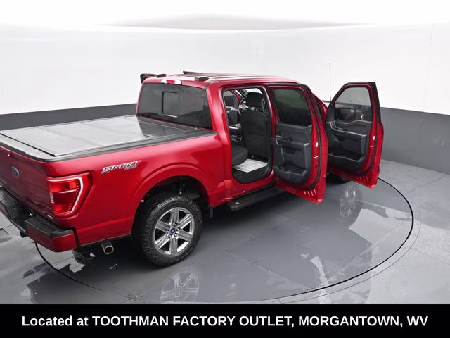 2022 Red Ford F-150 XLT 4X4 Truck