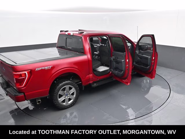 2022 Red Ford F-150 XLT 4X4 Truck