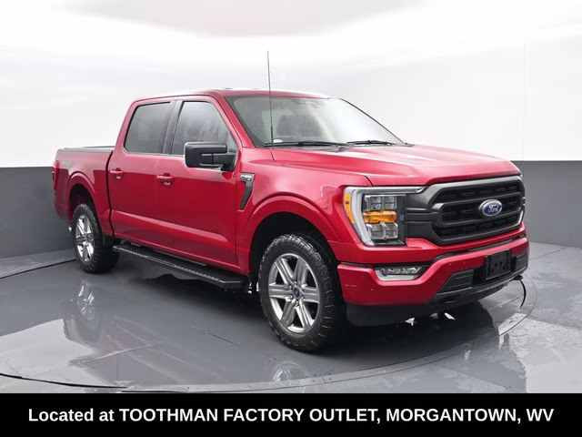 2022 Red Ford F-150 XLT 4X4 Truck