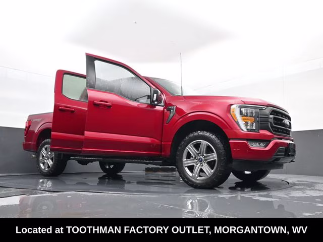 2022 Red Ford F-150 XLT 4X4 Truck