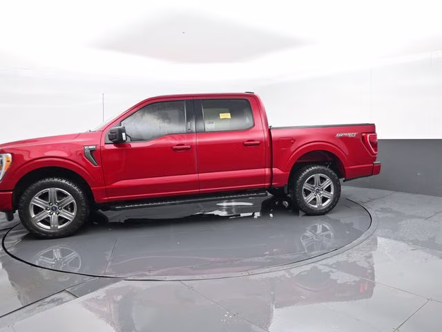 2022 Red Ford F-150 XLT 4X4 Truck
