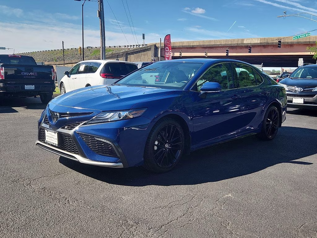 2024 Reservoir Blue Toyota Camry XSE FWD Sedan