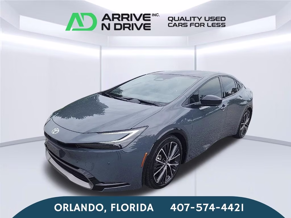 2023 Gray Toyota Prius Limited FWD Hatchback