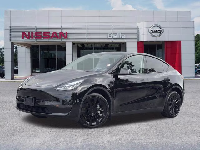 2023 Solid Black Tesla Model Y Long Range AWD SUV