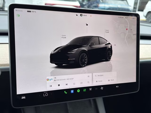 2023 Solid Black Tesla Model Y Long Range AWD SUV