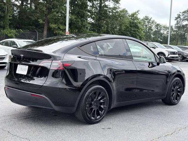 2023 Solid Black Tesla Model Y Long Range AWD SUV