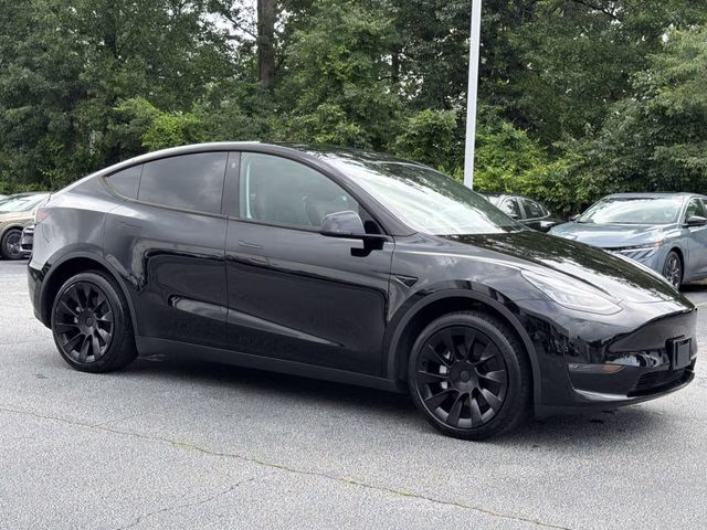 2023 Solid Black Tesla Model Y Long Range AWD SUV