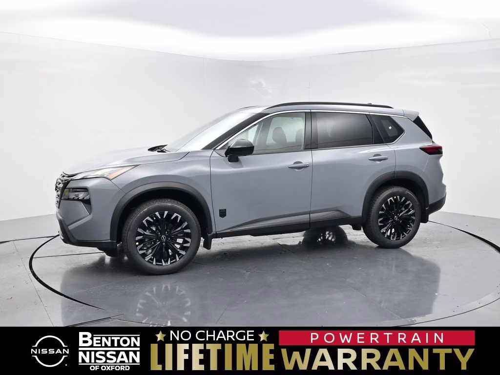 2026 Boulder Gray Pearl Nissan Rogue Dark Armor FWD SUV
