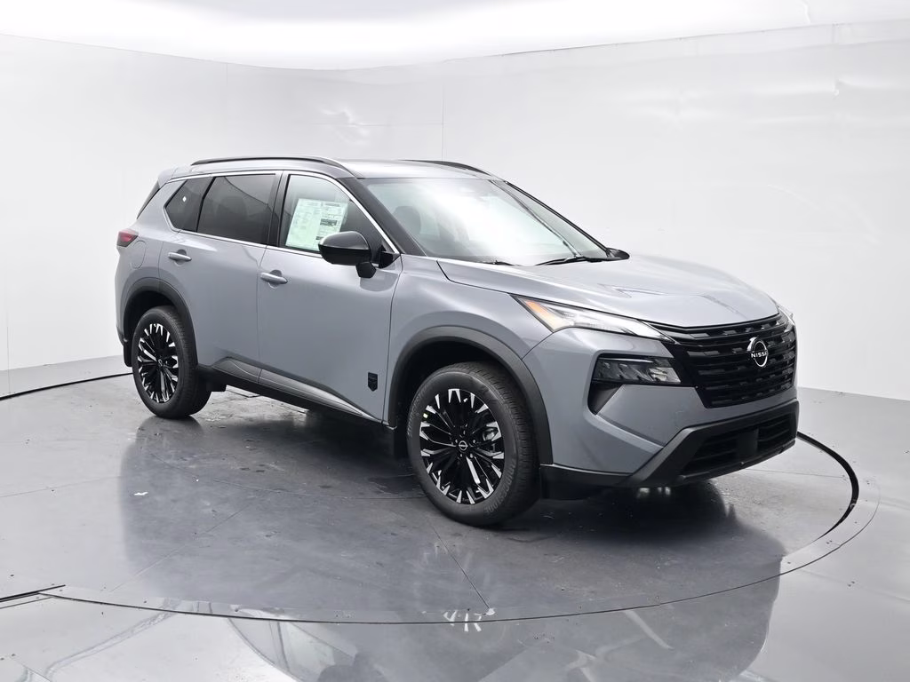 2026 Boulder Gray Pearl Nissan Rogue Dark Armor FWD SUV