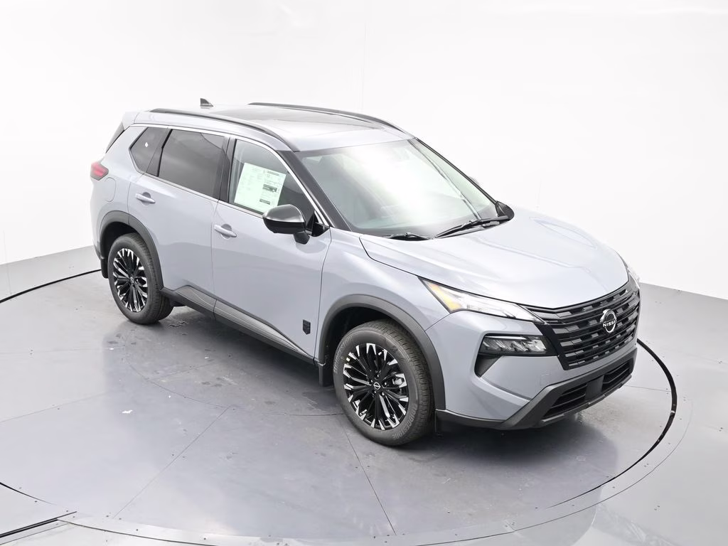 2026 Boulder Gray Pearl Nissan Rogue Dark Armor FWD SUV