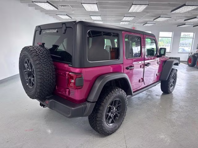 2026 Tuscadero Pearlcoat Jeep Wrangler Willys 4X4 SUV