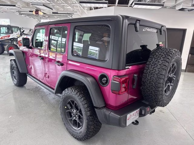 2026 Tuscadero Pearlcoat Jeep Wrangler Willys 4X4 SUV