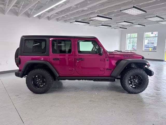 2026 Tuscadero Pearlcoat Jeep Wrangler Willys 4X4 SUV