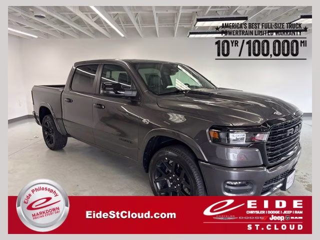 2026 Granite Crystal Metallic Clearcoat Ram 1500 Laramie Night Edition 4X4 Truck