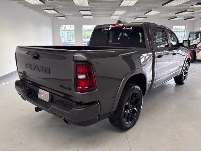 2026 Granite Crystal Metallic Clearcoat Ram 1500 Laramie Night Edition 4X4 Truck