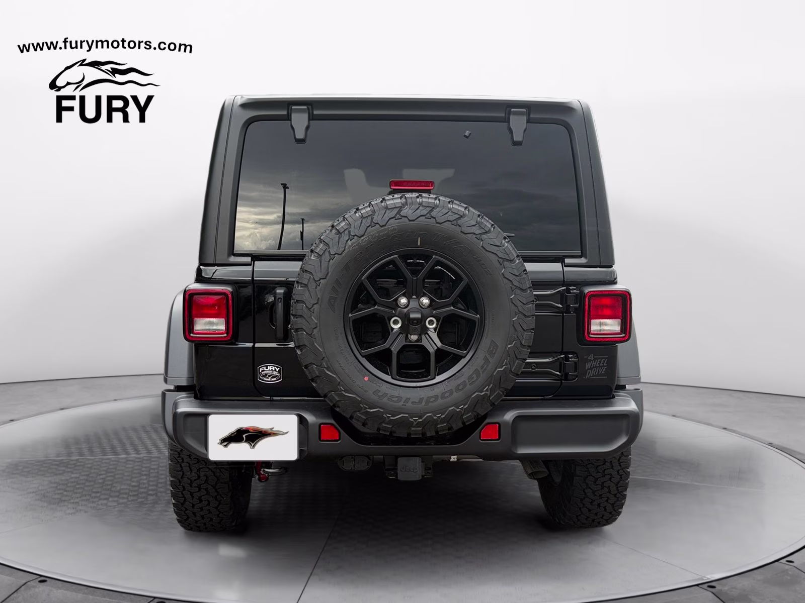 2026 Black Clearcoat Jeep Wrangler Willys 4X4 SUV