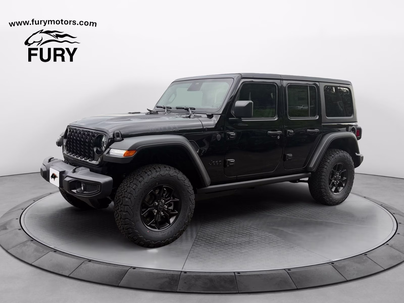 2026 Black Clearcoat Jeep Wrangler Willys 4X4 SUV