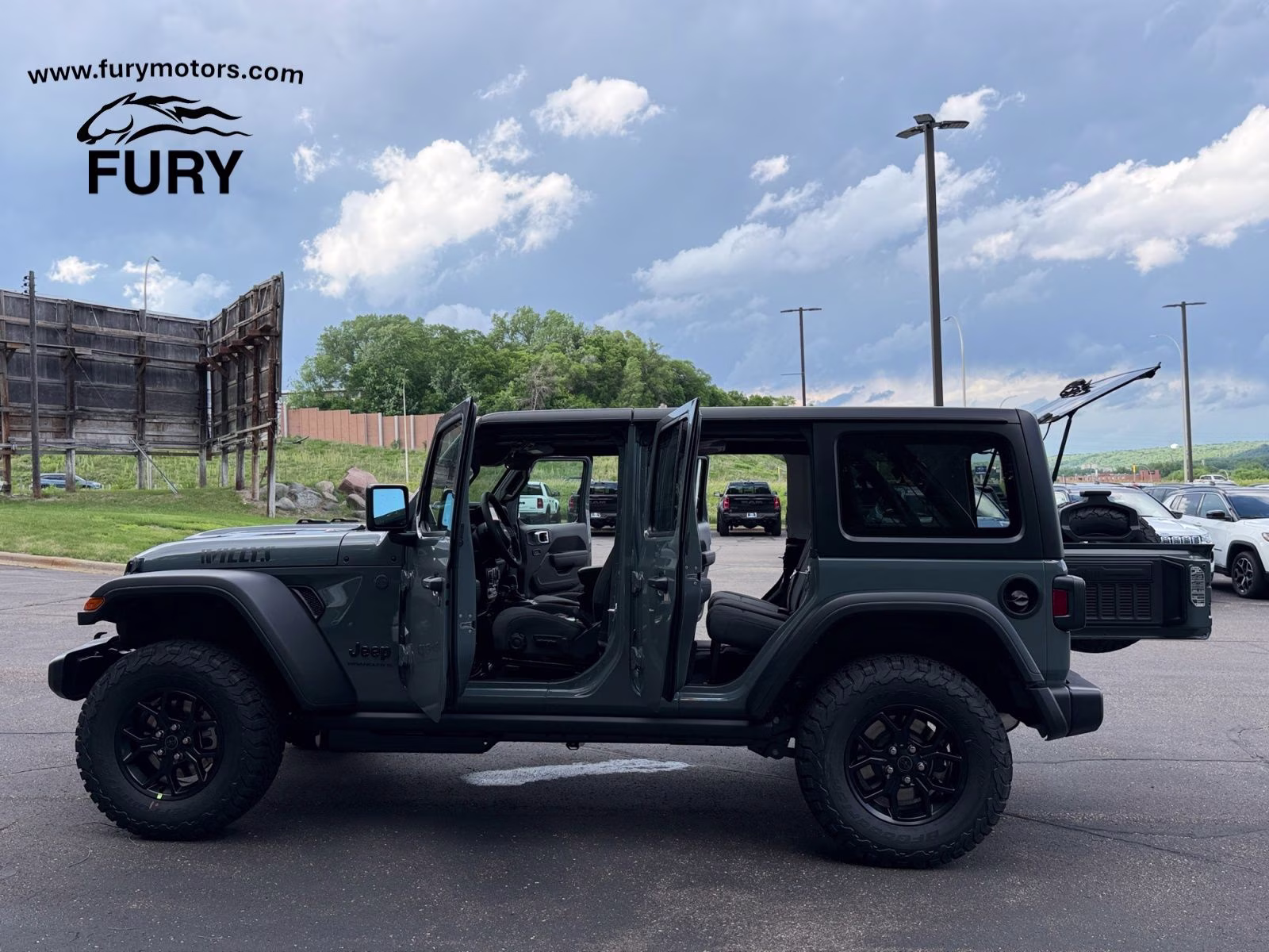 2026 Anvil Clear Coat Jeep Wrangler Willys 4X4 SUV