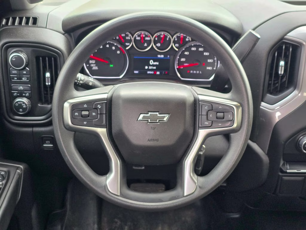2022 Summit White Chevrolet Silverado 1500 LTD Custom 4X4 Truck