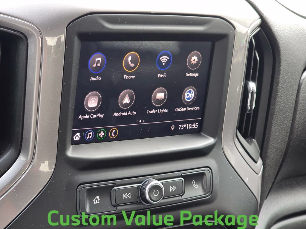 2022 Summit White Chevrolet Silverado 1500 LTD Custom 4X4 Truck