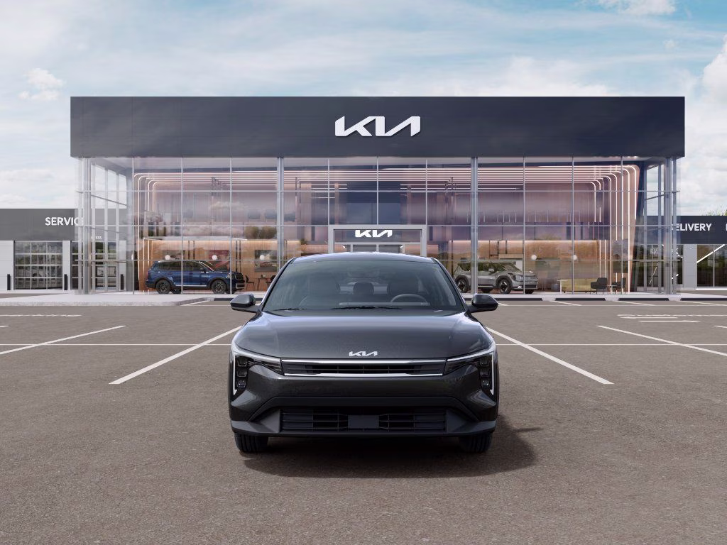2026 Interstellar Gray Kia K4 LXS FWD Sedan