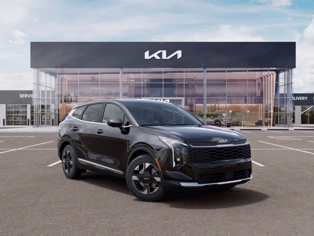 2026 Ebony Black Kia Sportage LX FWD SUV
