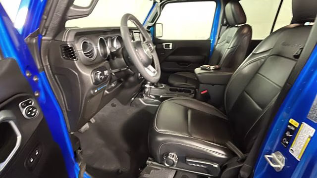 2023 Hydro Blue Pearl Coat Jeep Wrangler Sahara 4xe 4X4 SUV