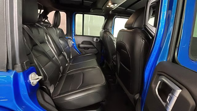 2023 Hydro Blue Pearl Coat Jeep Wrangler Sahara 4xe 4X4 SUV