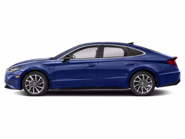 2023 Carbon Blue Hyundai Sonata Limited FWD Sedan
