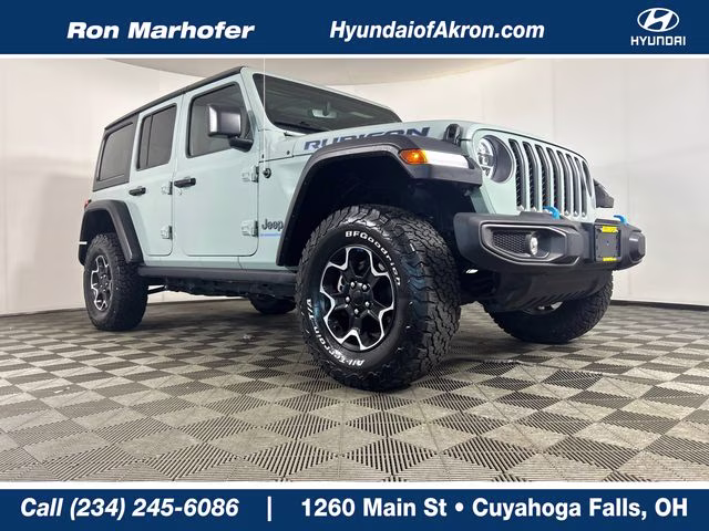 2023 Earl Clearcoat Jeep Wrangler Rubicon 4xe 4X4 SUV