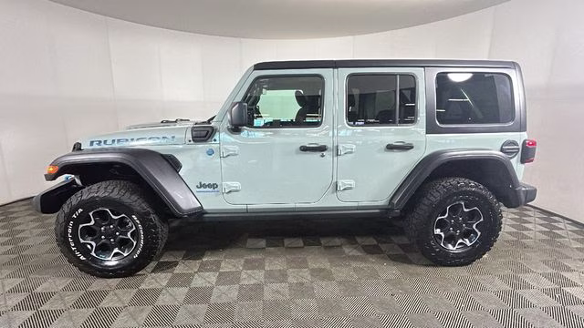2023 Earl Clearcoat Jeep Wrangler Rubicon 4xe 4X4 SUV